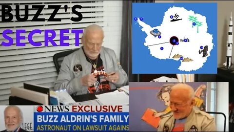 Buzz Aldrin considered Demented by Kids: Zoey confession and Antartic trip better explained?