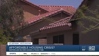 Renters, buyers having a tough time finding affordable housing in the Valley
