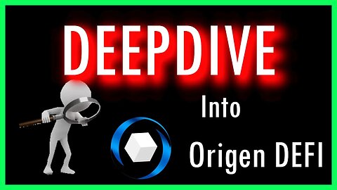 DEEPDIVE into Origen Defi Token Launch launch Presale!