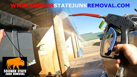 CLEANING OUR EQUIPMENT AFTER A HUGE HOARDER CLEANOUT | SOONER STATE JUNK REMOVAL | OKLAHOMA CITY