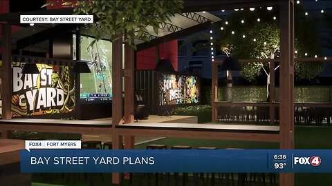 Bay Street Yard plans in Downtown Fort Myers