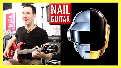 Get Lucky - Daft Punk ★ Guitar Lesson - Easy How To Play Instructional Acoustic Tutorial