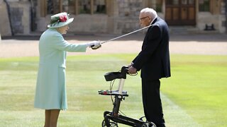 100-Year-Old Knighted After Raising $40M For U.K. Health Service