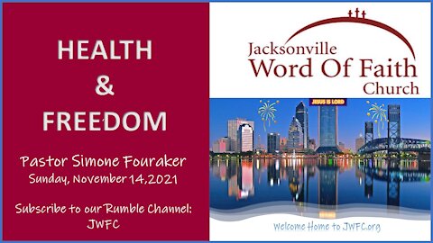 Health and Freedom: Sunday, November 14, 2020