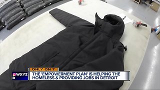 Detroit nonprofit makes coats that double as sleeping bags for the homeless