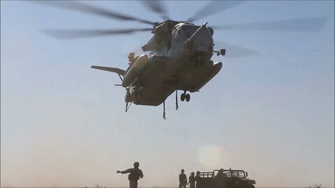 Marine Super Stallions Conduct External Lift Operations #Shorts