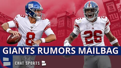 NY Giants Rumors: Last Season For Daniel Jones & Saquon Barkley With The Giants? | Mailbag
