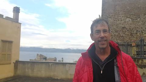 Clark at Lake Bracciano