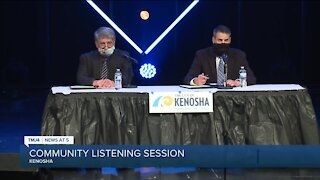 Kenosha mayor, assistant police chief hold first of four listening sessions in community