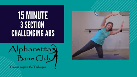 15 Minute 3 Section Challenging Abs
