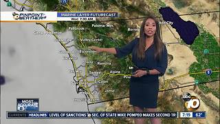 10News Pinpoint Weather with Meteorologist Angelica Campos