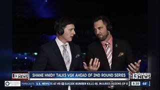 Shane Hnidy talks Vegas Golden Knights ahead of second round playoff series