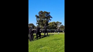 Chaos in Australia As Cops Try To Shut Down Protest Against COVID Restrictions