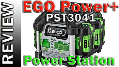 EGO Power+ PST3041 3000W Nexus Portable Power Station for Indoor and Outdoor Use (4) 5.0Ah Battery
