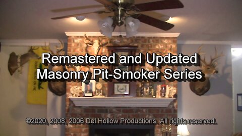 Remastered and Updated Masonry Pit Smoker Series