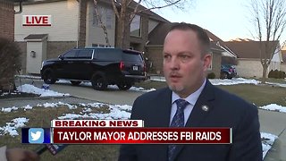 Taylor mayor addresses FBI raid