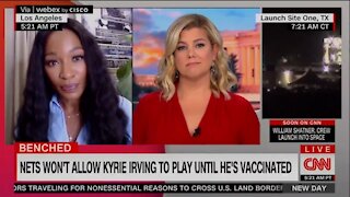 Former ESPN Anchor: Kyrie Irving Will Give Up Career Just to Prove a Point On Vaccine Mandates