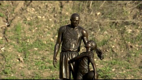 Kobe Bryant Statue Erected at Crash Site