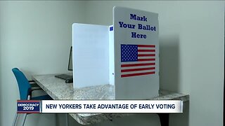 New Yorkers take advantage of early voting