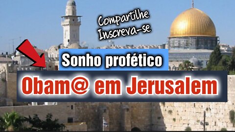 O.bam@ in Jerusalem🔺️ #prophecy #share #jesus #endtimes #rapture