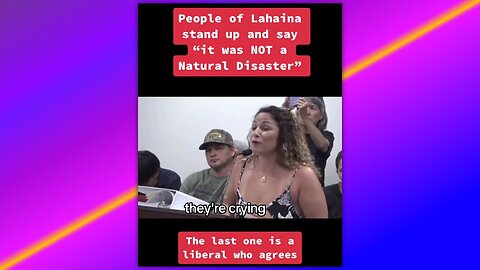 🚨🔥THE MEDIA WON’T GIVE THE LAHAINA, MAUI FIRE VICTIMS ANY AIRTIME🔥🚨