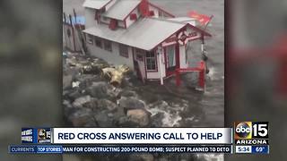 Red Cross helping storm victims across the country, right here in Arizona