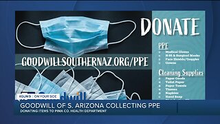Goodwill collecting PPE donations for local front-line workers