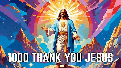 1000 Thank You Jesus | Prayer of Thanksgiving