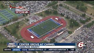 Highlights: Center Grove beats Carmel 31-10