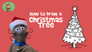 How to Draw a Christmas Tree