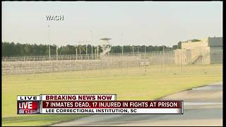 7 inmates killed in South Carolina prison violence