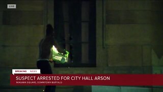 Person in custody in connection to Buffalo City Hall fire