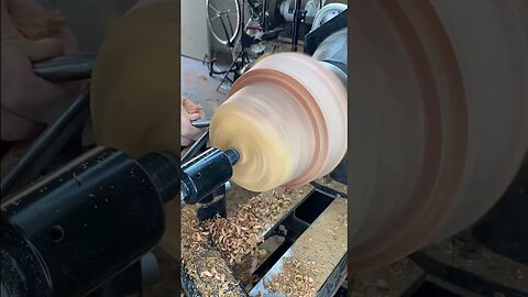 Shaping a waste block