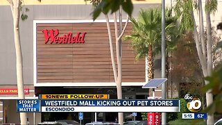 Pet stores to be kicked out of Westfield malls