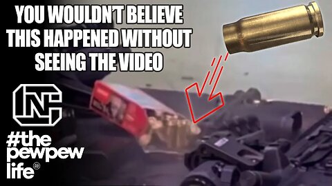 Wow, Bullets Go Off Inside Ammo Box After Ejecting Shell Casing Strikes It