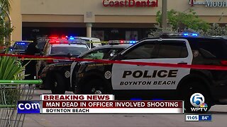 Robbery suspect shot dead by Boynton Beach police officer