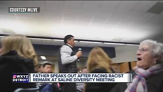 Father speaks out after facing racist remark at Saline Diversity meeting