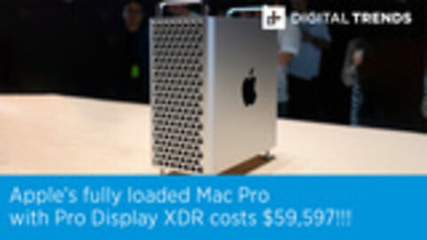 Apple’s fully loaded Mac Pro + Pro Display XDR costs $59,597.