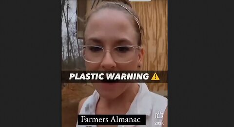 Plastic Warning - Guide Is In Any Farmer's Almanac