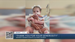 Denver7 Gives viewers raise $8,000 for mother who came to Colorado for daughter's medical care