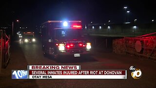 Several inmates injured after riot at Donovan