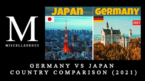 Germany VS Japan - Country Comparison (2021)