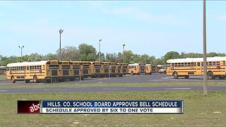 Hillsborough Co. School District approves proposed bell schedule for 2018-2019