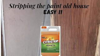 How to use Citristrip effectively || Stripping paint