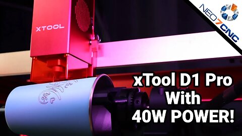 40 Watts Of POWER!! - xTool D1 Pro 40w Laser Engraver Review