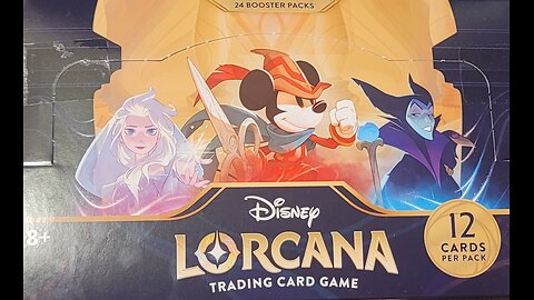 Disney Lorcana The First Chapter Booster Box 3