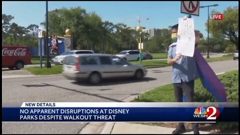 ONE Florida Disney Employee Walked Out To Protest Disney’s Response to DeSantis’ Parents Rights Bill