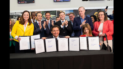 Governor Ron DeSantis Signs Legislation to Protect Florida Jobs