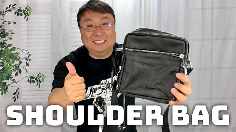 Small 8-Inch Leather Shoulder Messenger Bag by CMXSEVENDAY Review