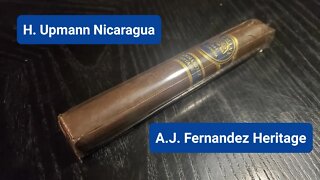H. Upmann Nicaragua A.J. Fernandez Heritage Cigar review
